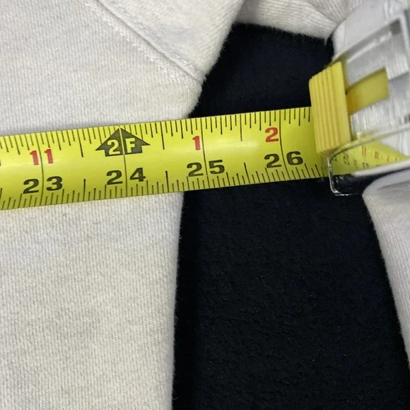 StreetX Sweatshirt Ivory SPELLOUT‎ Large Streetwear Urban 90's